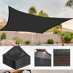 Outdoor Garden Sun Shade Net Terrace Sunshade Camping Sun Shade Net Uv Protection Hdpe Sunscreen Fabric Sun Shade Outdoor Gazebo