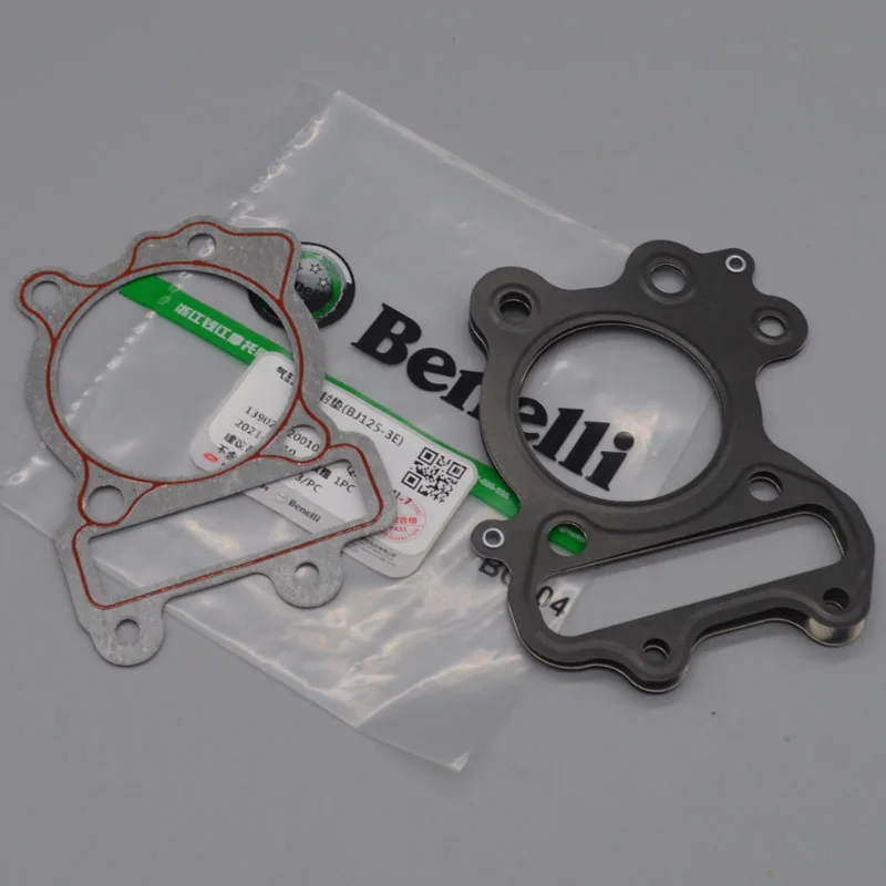 Junta de cilindro de motor de motocicleta, sello izquierdo y derecho para Tornado Naked keeway benelli BJ125-3 tnt 125 135 TNT125, accesorios de 125cc