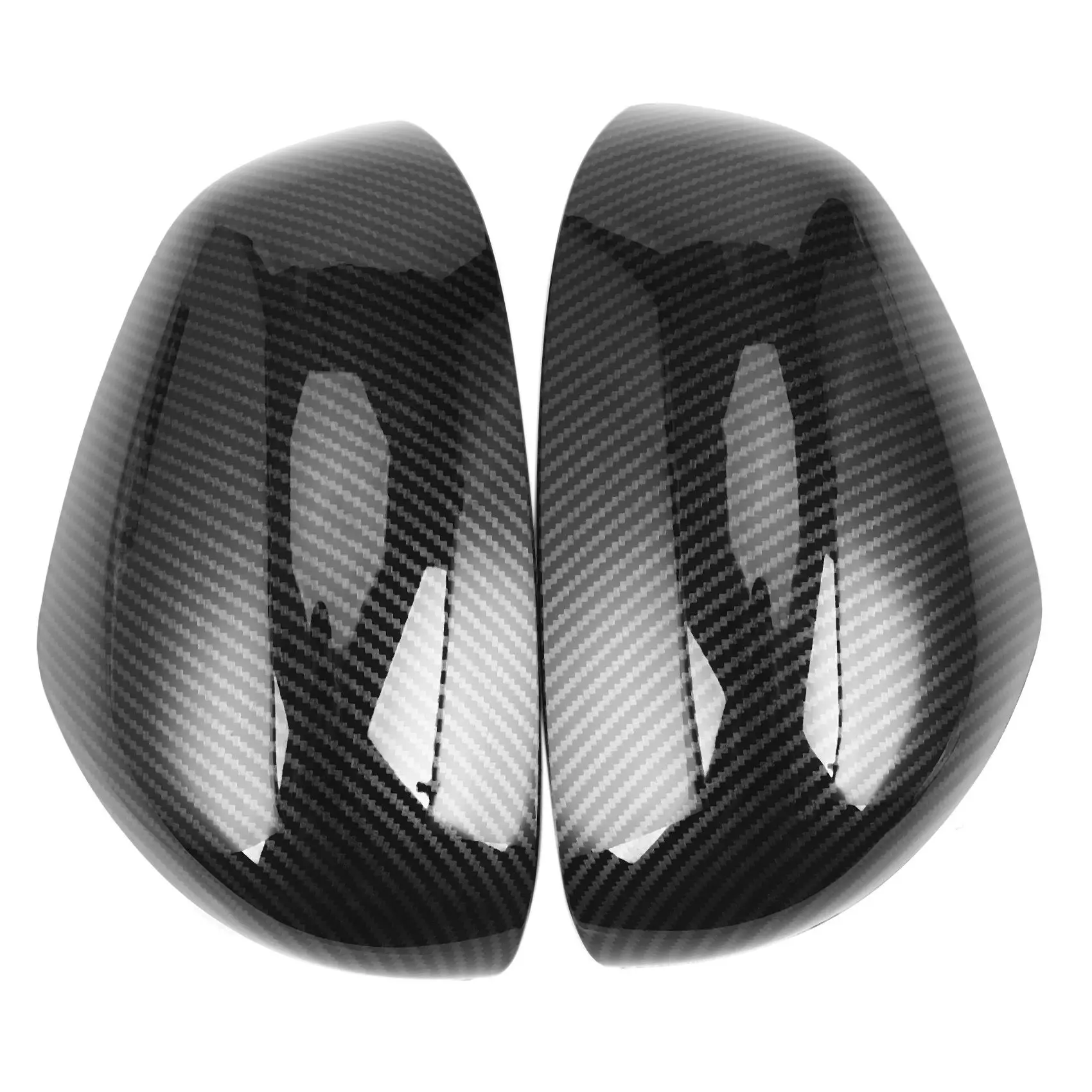 Carbon Fiber Rear View Mirror Cover Side Mirror Decoration Cover for Mercedes Smart 453 Fortwo Forfour Car