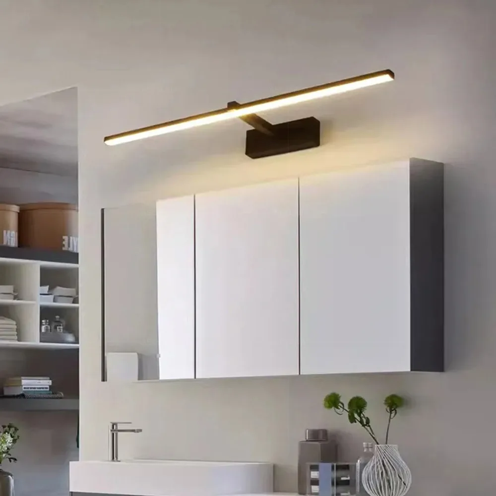 

Современный минималистичный зеркальный светильник, металлический светодиодный светильник для кухни, гостиной, спальни, туалета, балкона, украшения дома, лампа, домашнее освещение