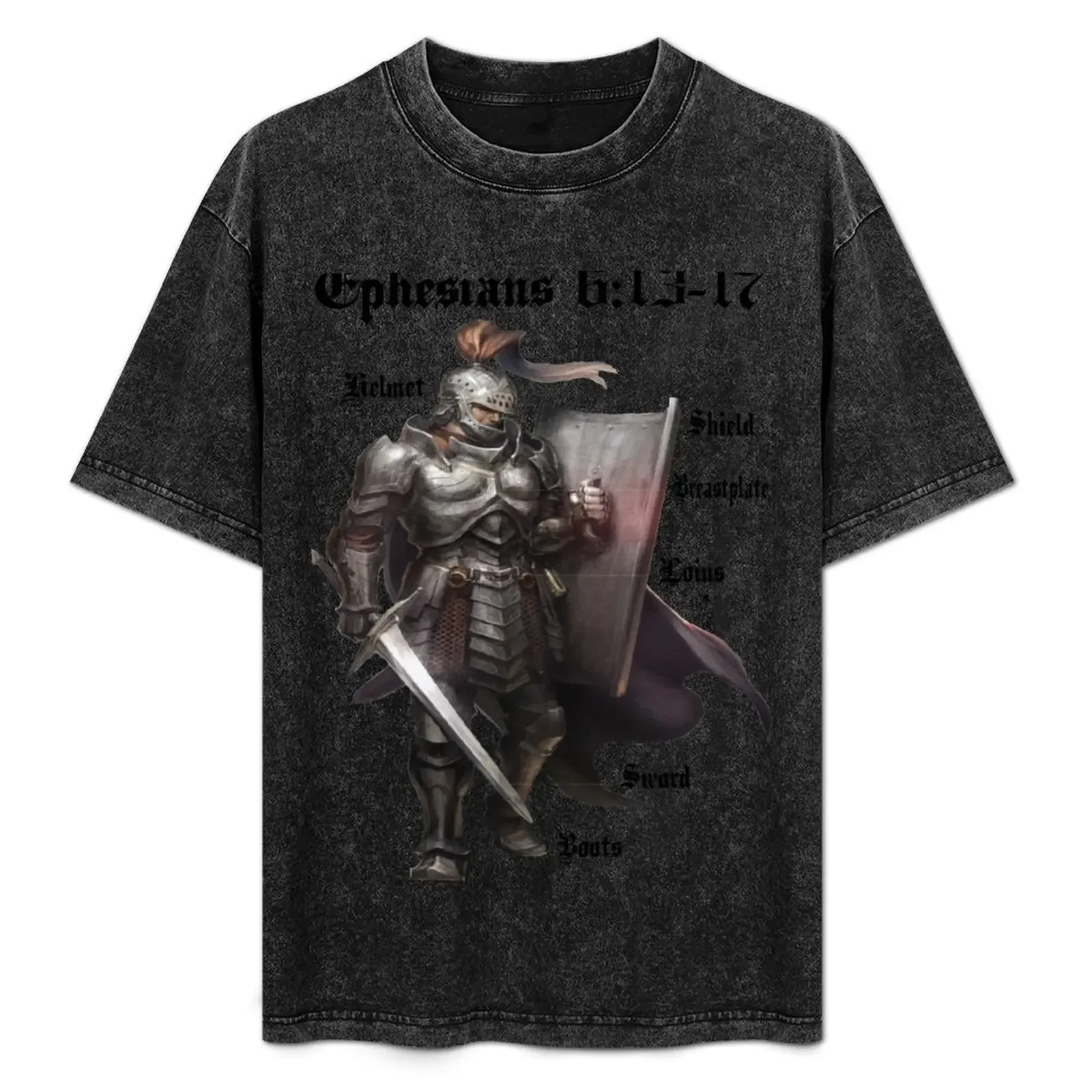 

Ephesians 6:13-17 T-Shirt Anti-Perspiration Workout Top