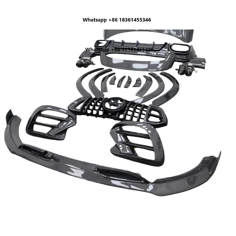 

Premium Car Accessories Hight Quality GLE Class GLE53 GLE450 GLE63 SUV Retrofit 800 Style Carbon Fiber Durable