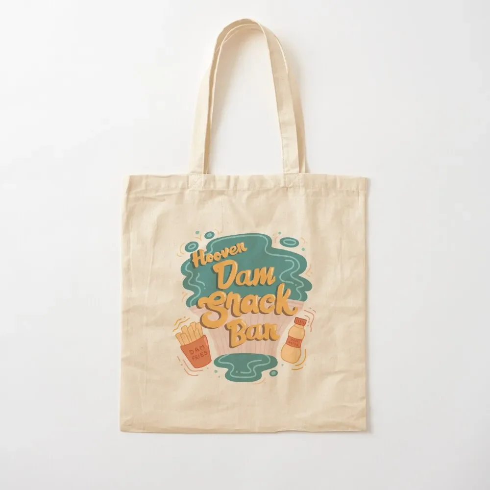 

Dam snack bar Tote Bag Canvas shoulder bag Shopping bags Women's bags Reusable bags