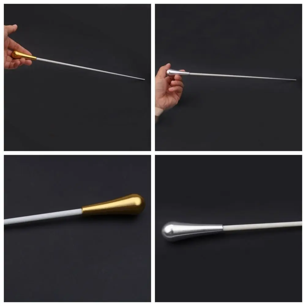 Metal Handle Band Conducting Baton Stage Preformance Smooth Touch Musical Conductors Batons Professional Lightweight