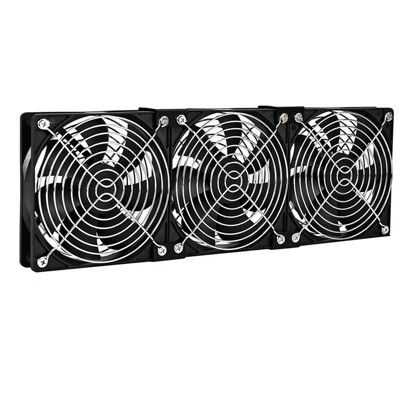 

360Mm Airflow Fan Withac 100V-240V Speed Controller Fordiy Cooling Cabinet Chassis Cooling Fan TV Box Cooler US Plugabgi