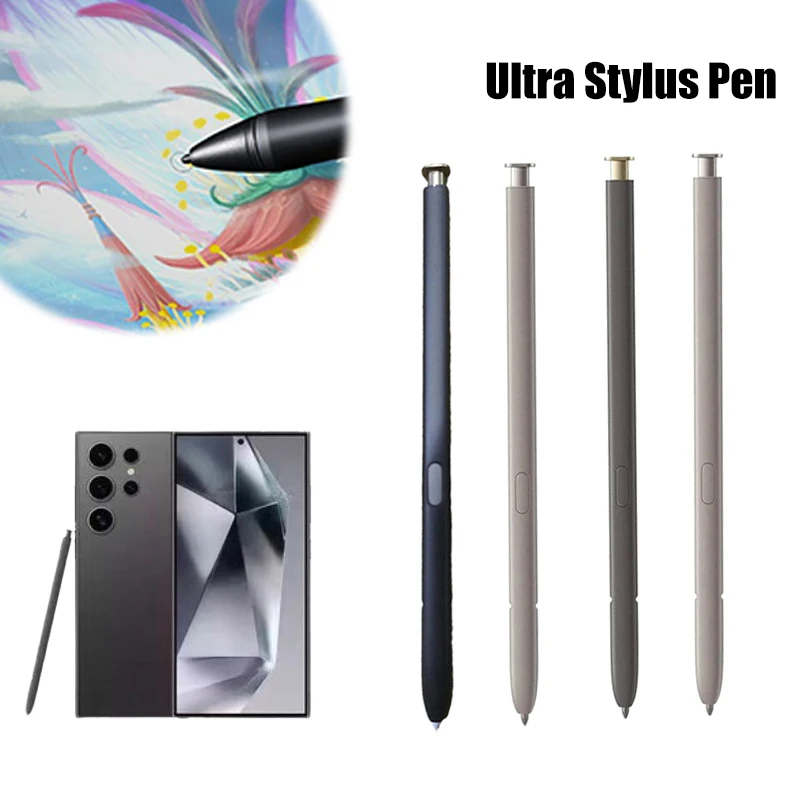 1Pcs Ultra Stylus Pen For Galaxy S24 Ultra SM-S928B SM-S928U S928W S Pen Stylus Touch Screen Pen SPen Without Bluetooth