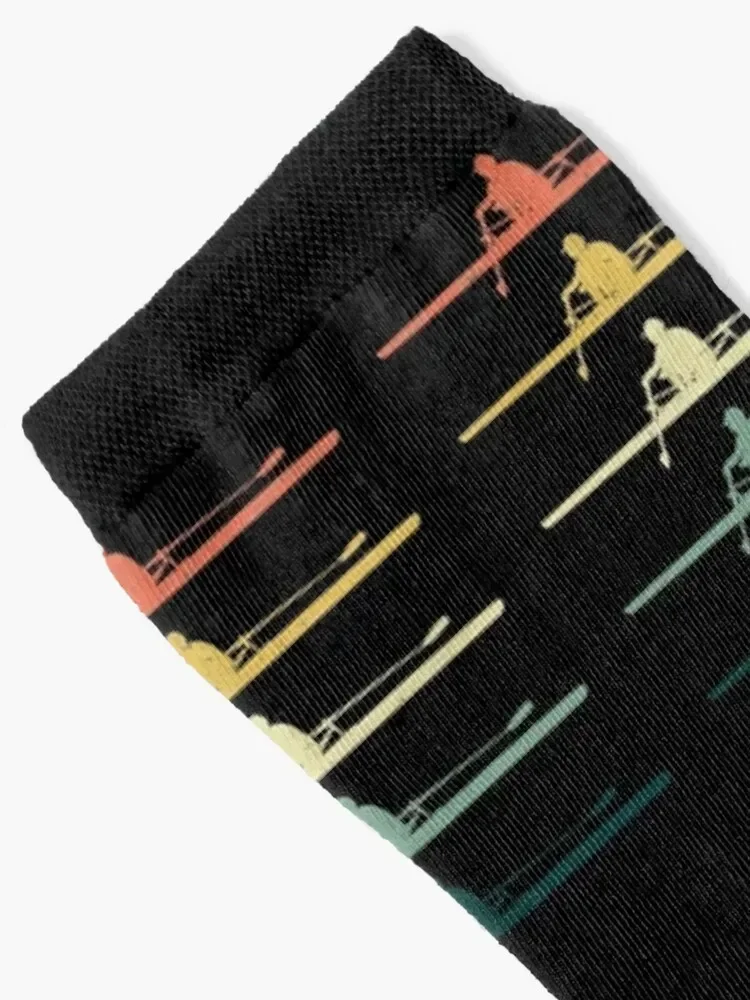 Vintage Retro Crew Rowing Row Team Boat Oar Rower Gift Socks summer winter gifts Socks Girl Men's