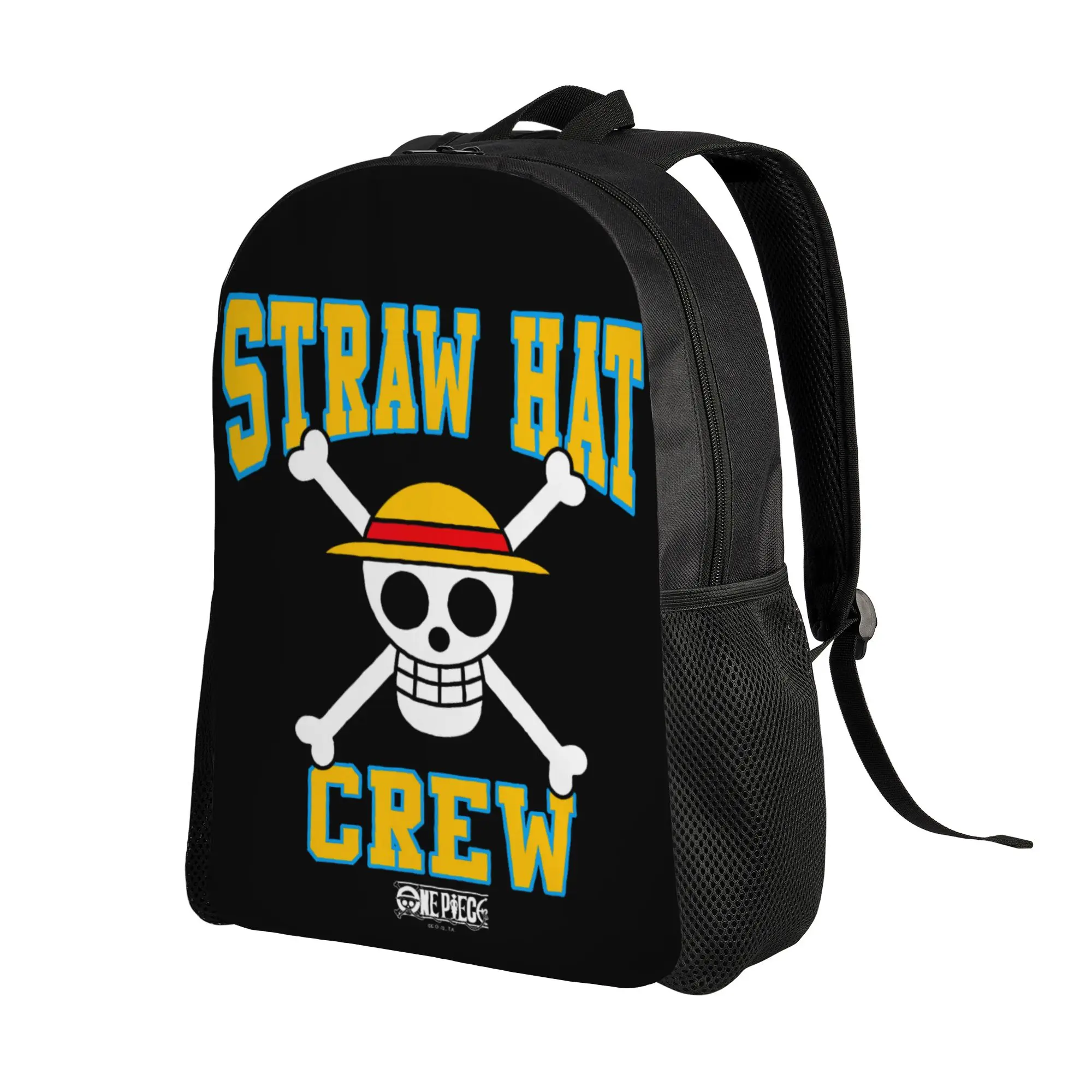 fashion backpacks One Piece Anime Straw Hat Crew Athletic Type Jolly Rogers Daypack ita bag mochila Quality Shoulder Rucksack