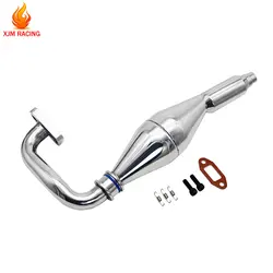 Remote Control Car Tuned Pipe Exhaust Pipe Kit for 1/5 HPI FS Racing FG ROFUN ROVAN Big Monster Truck Rc Cars Parts