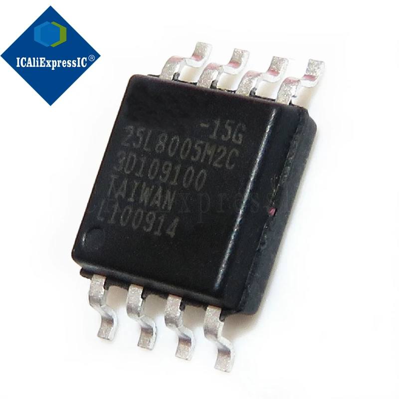 10pcs/lot MX25L8005M2C-15G MX25L8005 SOP-8 In Stock