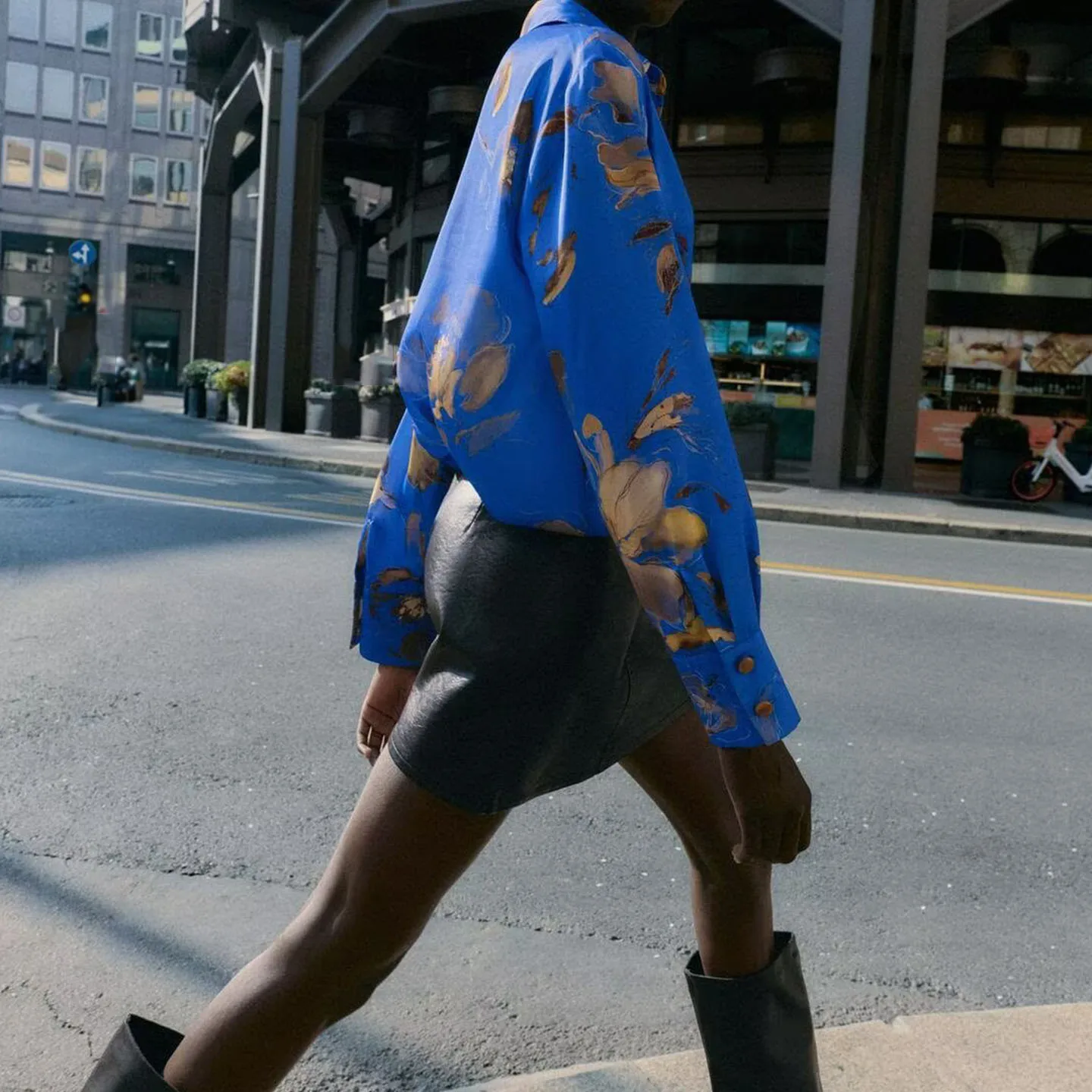 

Z Women's Faion irt Floral Print Silk Satin Texture Long Sve Youth Collar Autumn 2025 Ele Manner