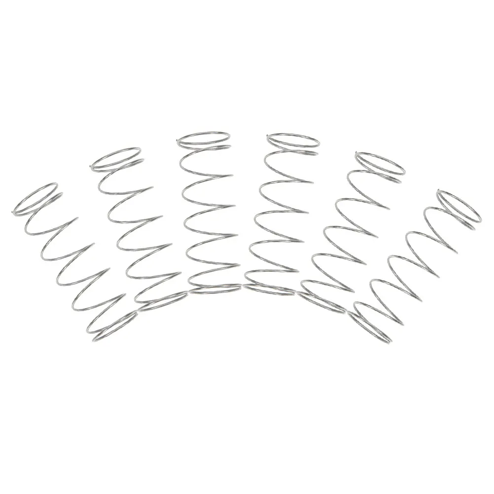 

6Pcs Durable Stainless Steel Trumpet Spring Set Compatible Replacement Parts for Trumpet Button Repair Button Components