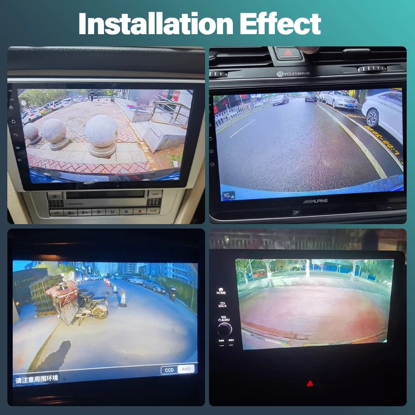 กล้องมองหน้ารถยนต์ AHD ความละเอียด 1920*1080P มุมมอง 170 องศา แบบ Fisheye สำหรับรถยนต์โตโยต้า แลนด์ ครุยเซอร์ ปราโด ปี 2018 2019 ปราโด 150 ปี 2020 2021 ติดตั้งที่กระจังหน้า
