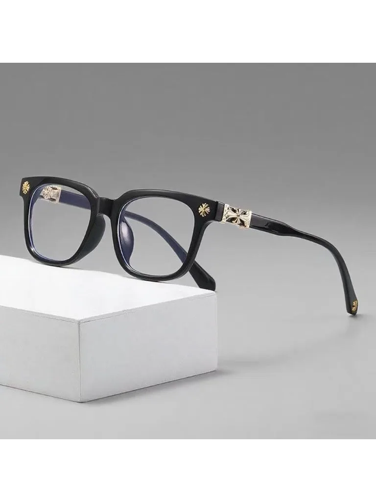 Lunettes Anti-lumière bleue pour femmes et hommes, lentille transparente, décoration classique et Vintage, filtre pour écran d'ordinateur