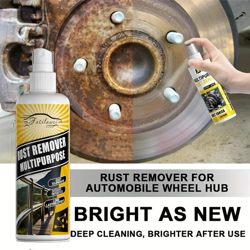 

Спрей для чистки колес — средство для удаления пятен на обод и шинах из сплава, удаление ржавчины, быстродействующая некислотная формула для автомобилей, грузовиков, внедорожников (120 мл)