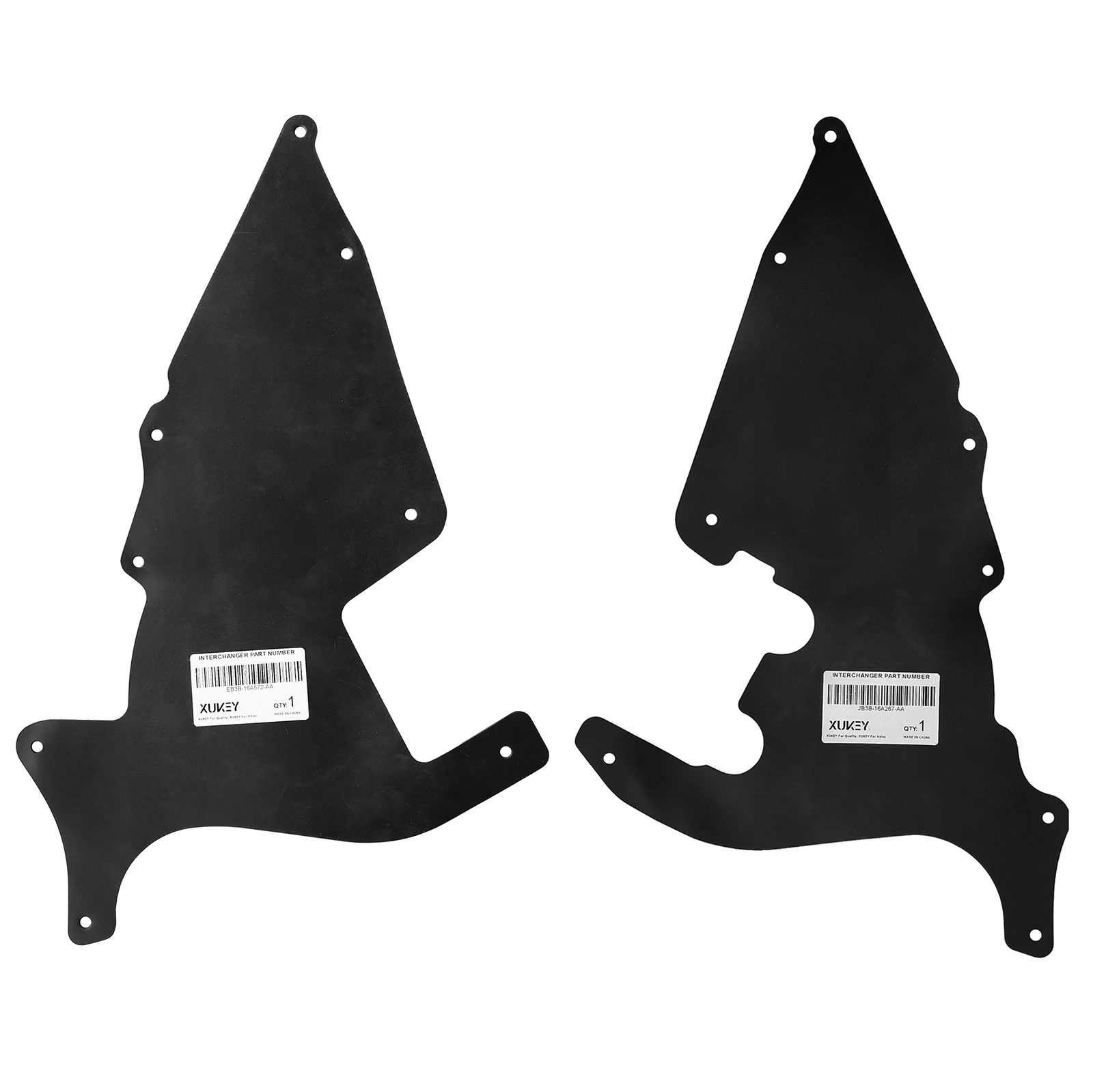 4 szt. Gumowe osłony przeciwbryzgowe do Ford Ranger P375 PX T6 2011-2023 Everest U375 UA 15-22 uszczelka ochronna osłony fartucha błotnik liniowy