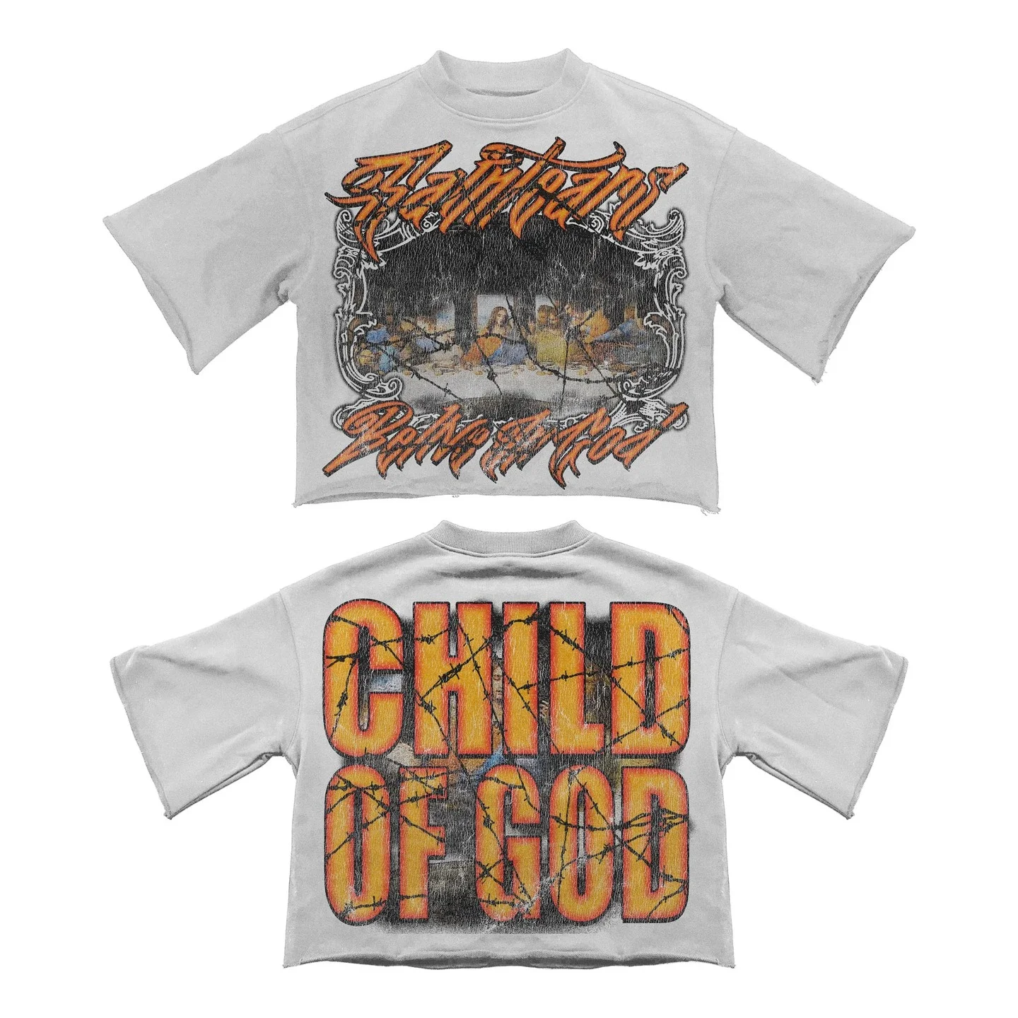 الشارع الشهير الكلاسيكية سبعة أرباع الأكمام بلايز الرجعية اللوحات الشهيرة رسالة رسومات مطبوعة تي شيرت جديد Harajuku القوطي الملابس