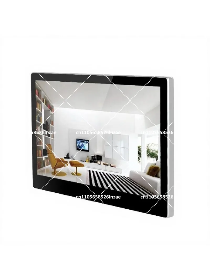 Smart Home 10 Inch IPS Touch Screen Landscape Display Android AIO POE Tablet In-Wall Mount