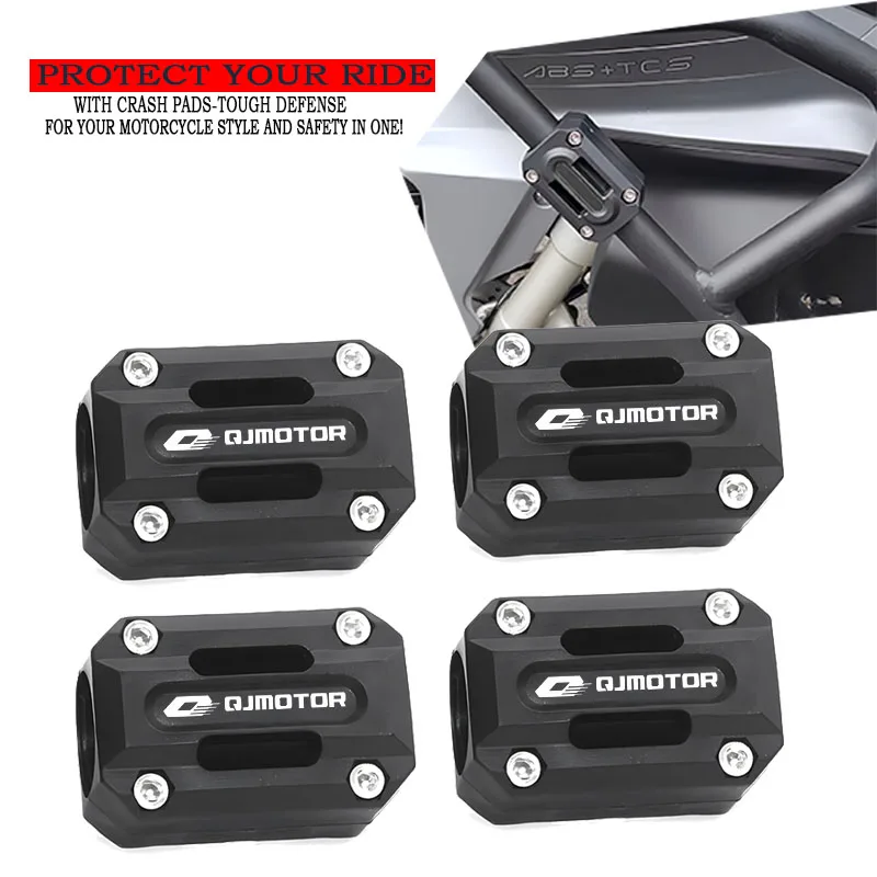 

Для двигателя QJ SRT 900 SX SRT 900SX 22/25/28 мм защита двигателя мотоцикла, защитный бампер, декоративный защитный блок