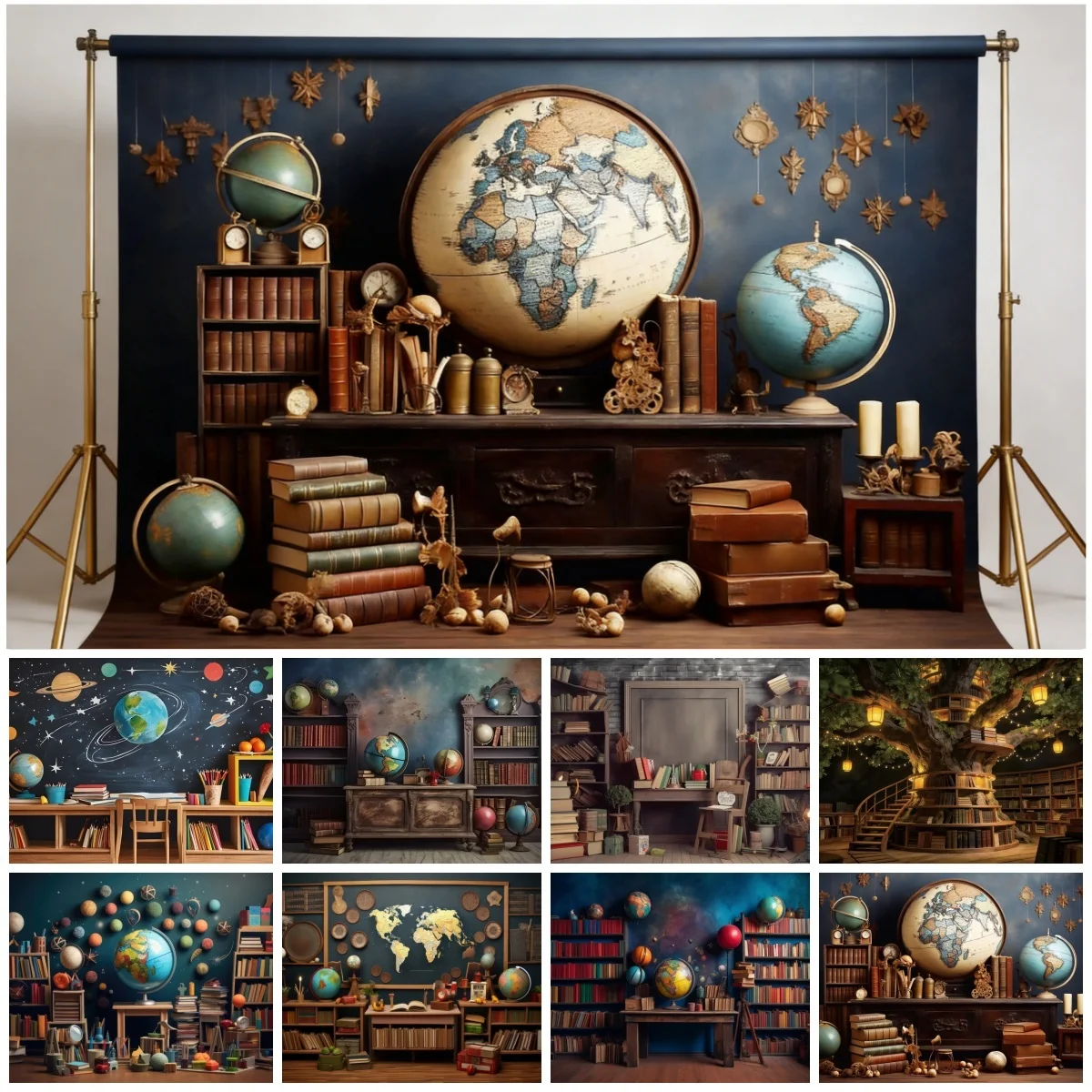 Kids Education Background - Decoração de Fundo de Volta às