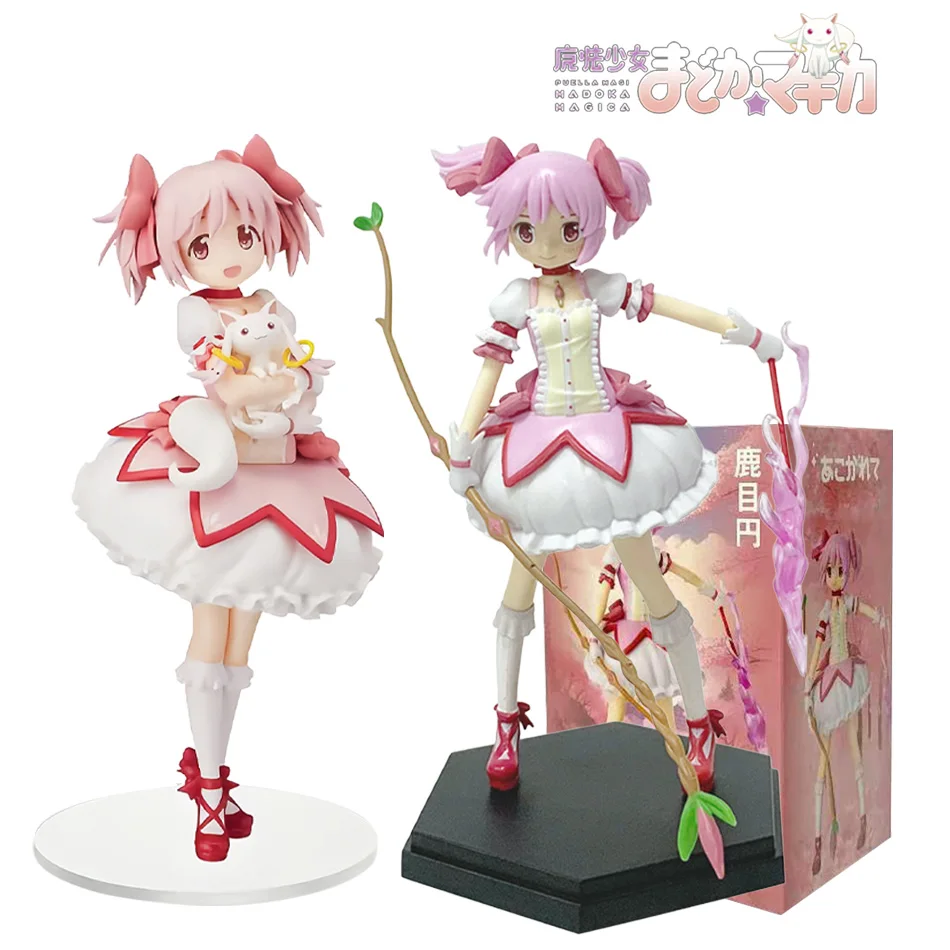Puella Magi Madoka Magica Kaname Madoka Anime Modelli di personaggi Figurine Ornamenti per il desktop Collezione di giocattoli squisiti Regali Otaku