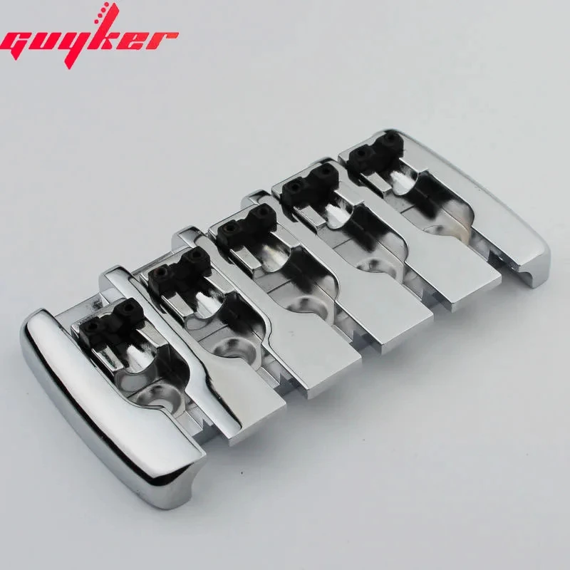JZ-Thick 5-string chrome electric guitar bridge, precision bass, BB002