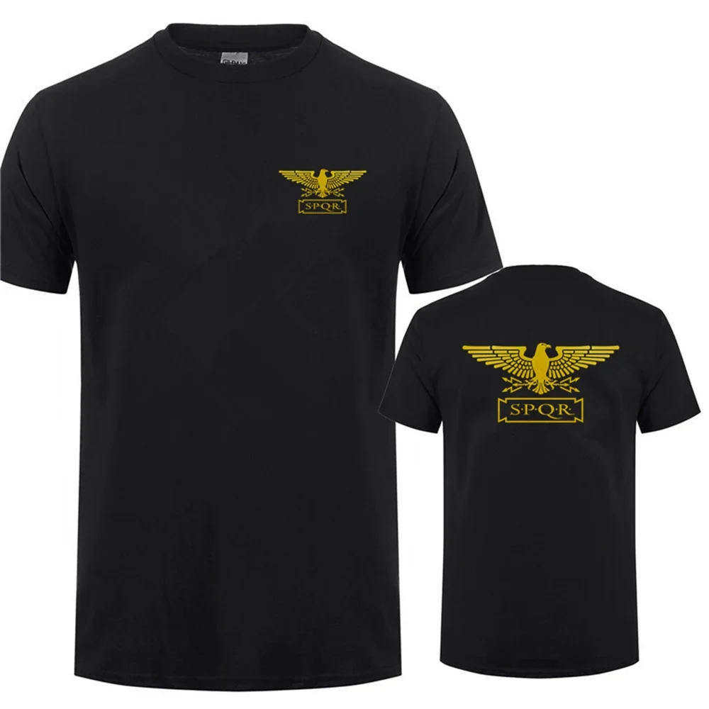 New Roman Empire Men T Shirt polyester breathable top for sports, casual wear, easy to maintain clothes Eur size