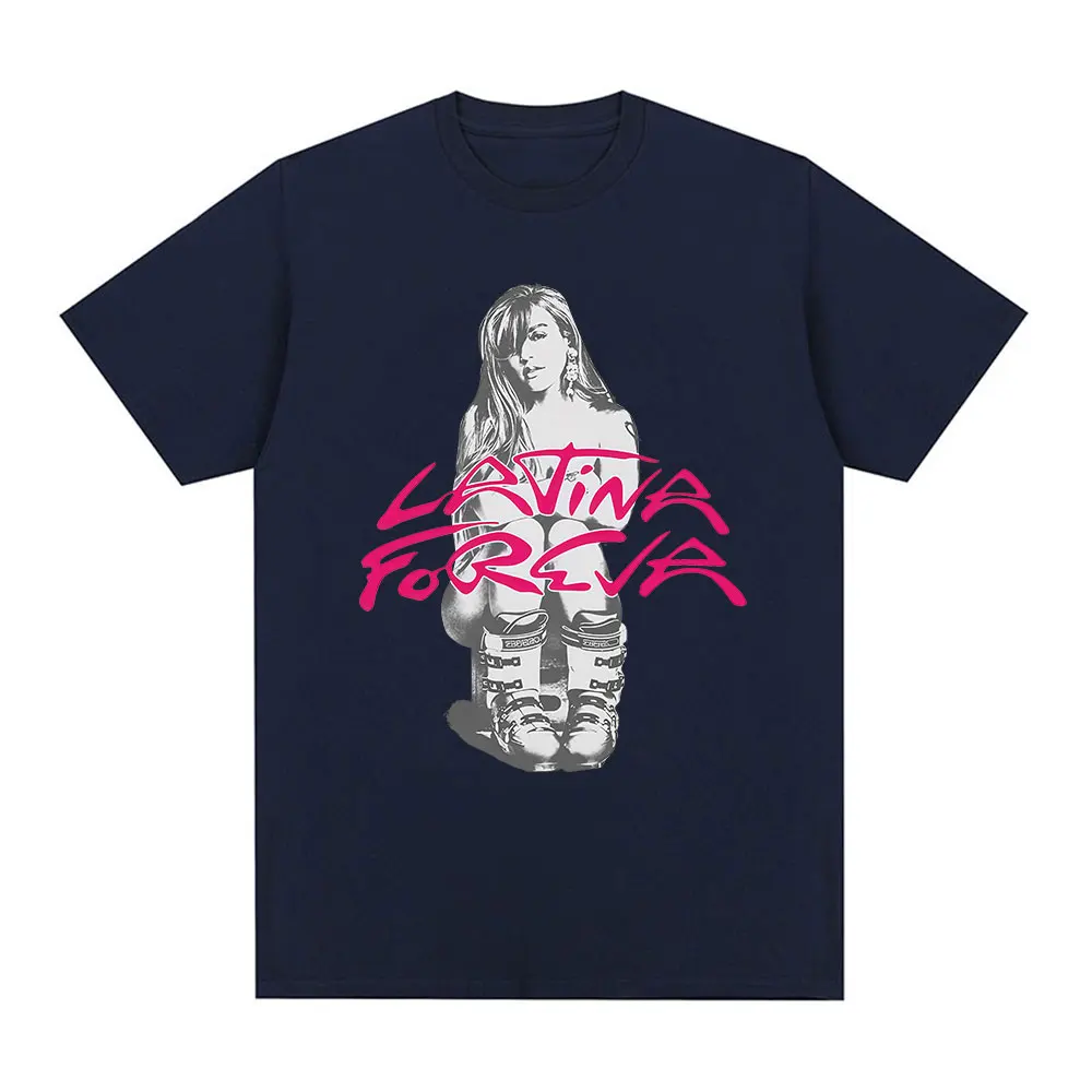 كارول جي تروبيكويتا لاتينا فورفا 2025 ألبوم تي شيرت الرجال النساء الملابس موضة Harajuku تي شيرت عادية القطن س الرقبة تي شيرت #6