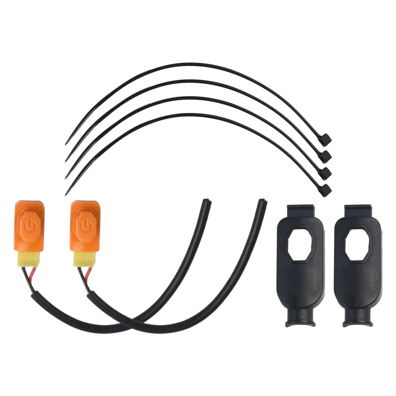

Welding Torch Trigger Switch Set 2pcs Electric Button Switch for WP9 WP17 WP18 WP20 WP26 QQ150 Welding Applications