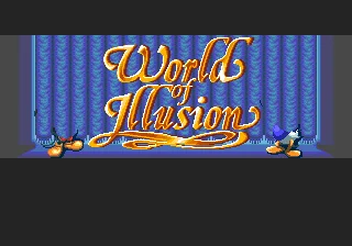 World Of Illusion 16bit MD Game Card For 16 Bit Sega MegaDrive Genesis Consoles