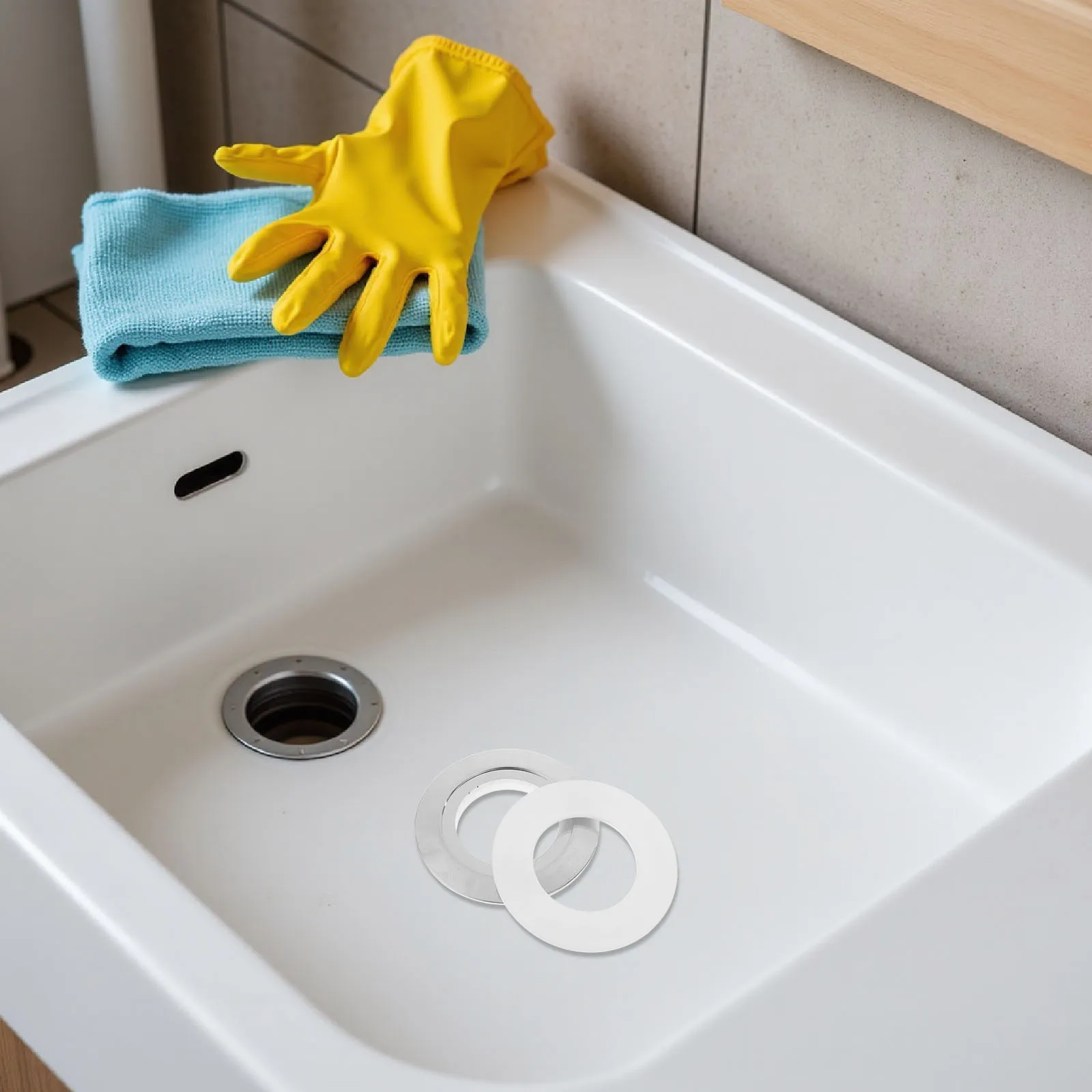 

2 set Dual Flush Toilet Button Converter Plate 38Mm To 48Mm 58Mm Easy Install Replacement For Push Button Flush Mechanism