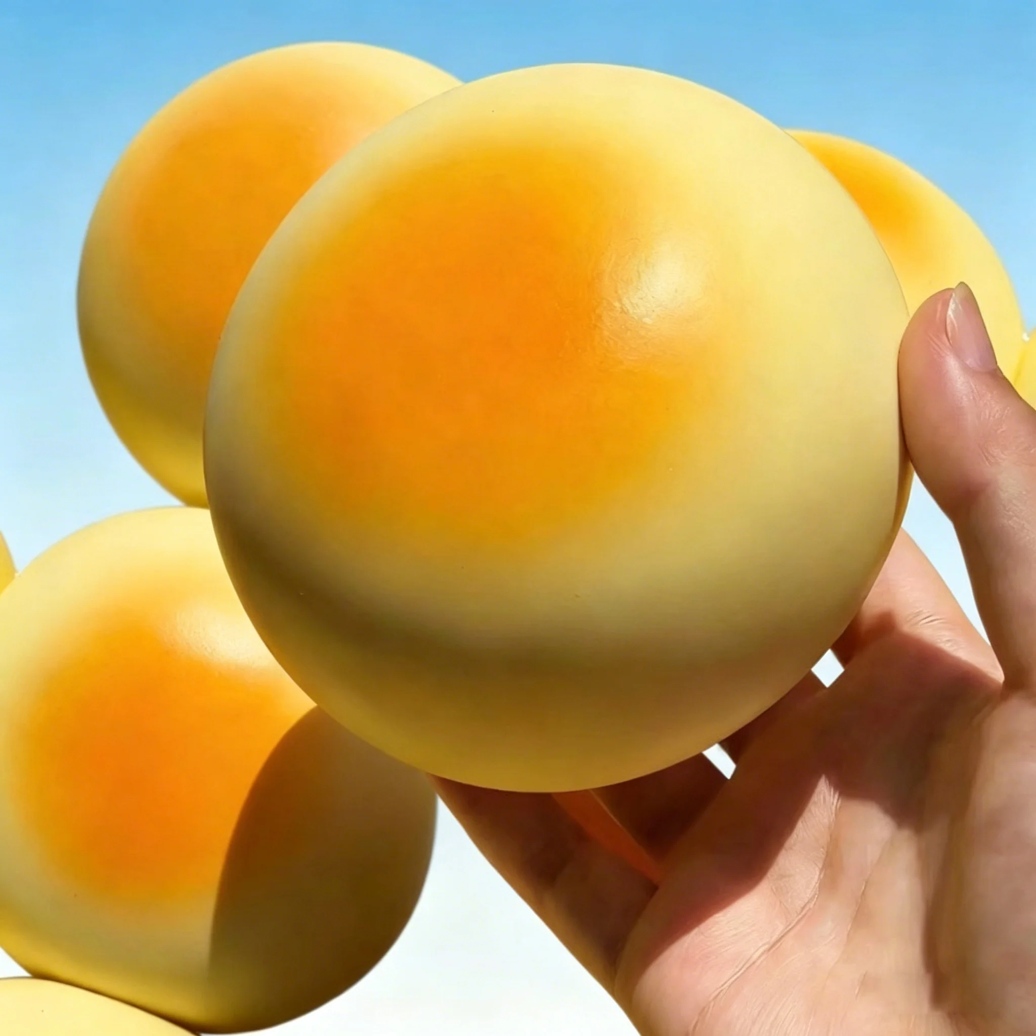Squishy Simuliertes Milchbrot Langsam Aufsteigendes Quetsch-Squishy-Spielzeug Stressabbau Sensorisches Fidget-Spielzeug für Angstzustände ADHS Autismus