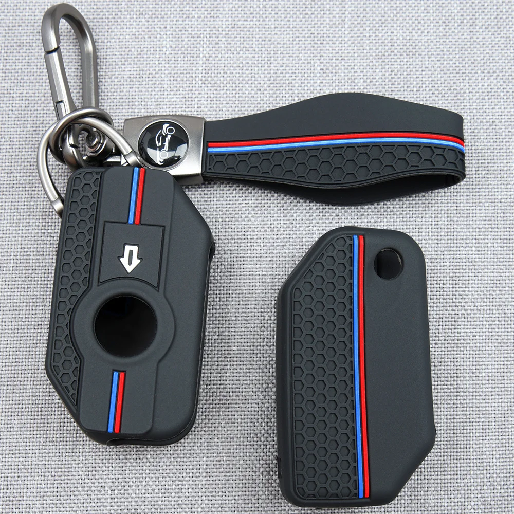 For BMW K 1600 B GT GTL R 1250 GS S1000 XR R1200GS C400gt F750GS F850GS K1600GT R1200RS R1200RT Remote Key Case With Carabiner