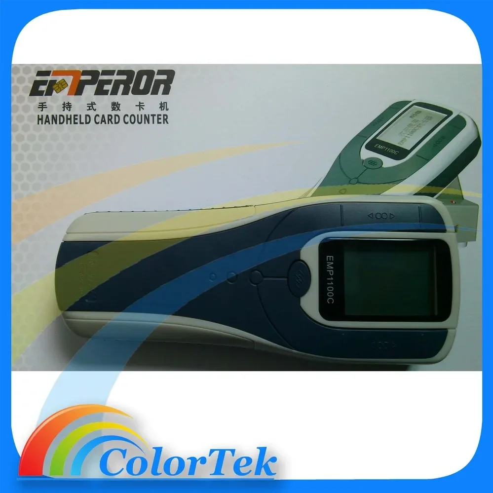 EMP1100C Tragbarer tragbarer PVC-Kartenzähler
