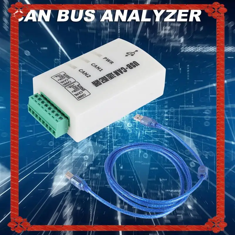24-Hour Delivery CAN Bus Analyzer Canopenj1939 USBCAN-2A USB To CAN Adapter Dual Path Compatible ZLG