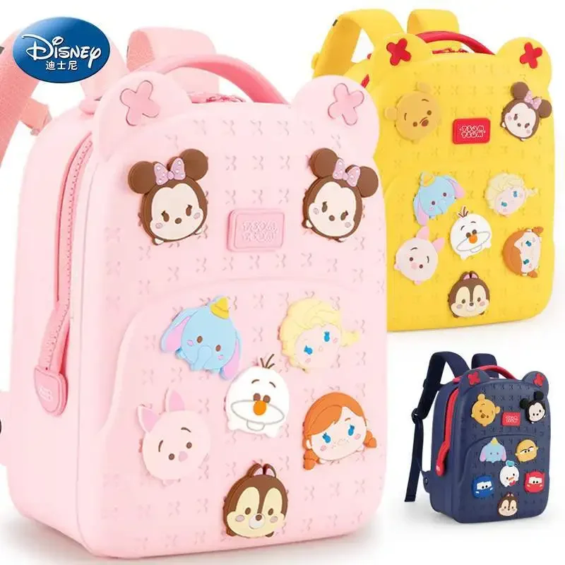 Disney-Mini mochila Kawaii de ocio para niña adolescente, de gran capacidad mochila escolar con dibujos animados, bonita