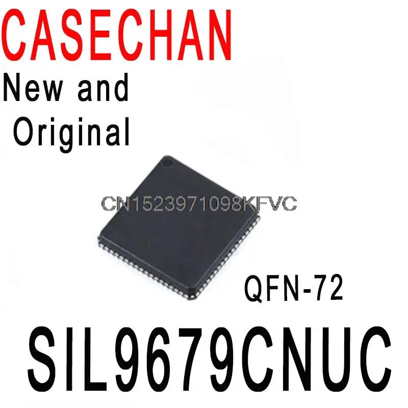 2PCS New and Original SII9679CNUC QFN-72 SMD HDMI Receiver Chip New In Stock SIL9679CNUC 