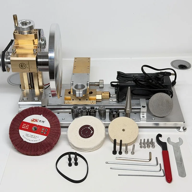 Multi-function Watchmaker Lathe, Watch Case Polishing & Wire Drawing Machine, Fixed Angle Fixture Watch Bottom Cover Repair Tool