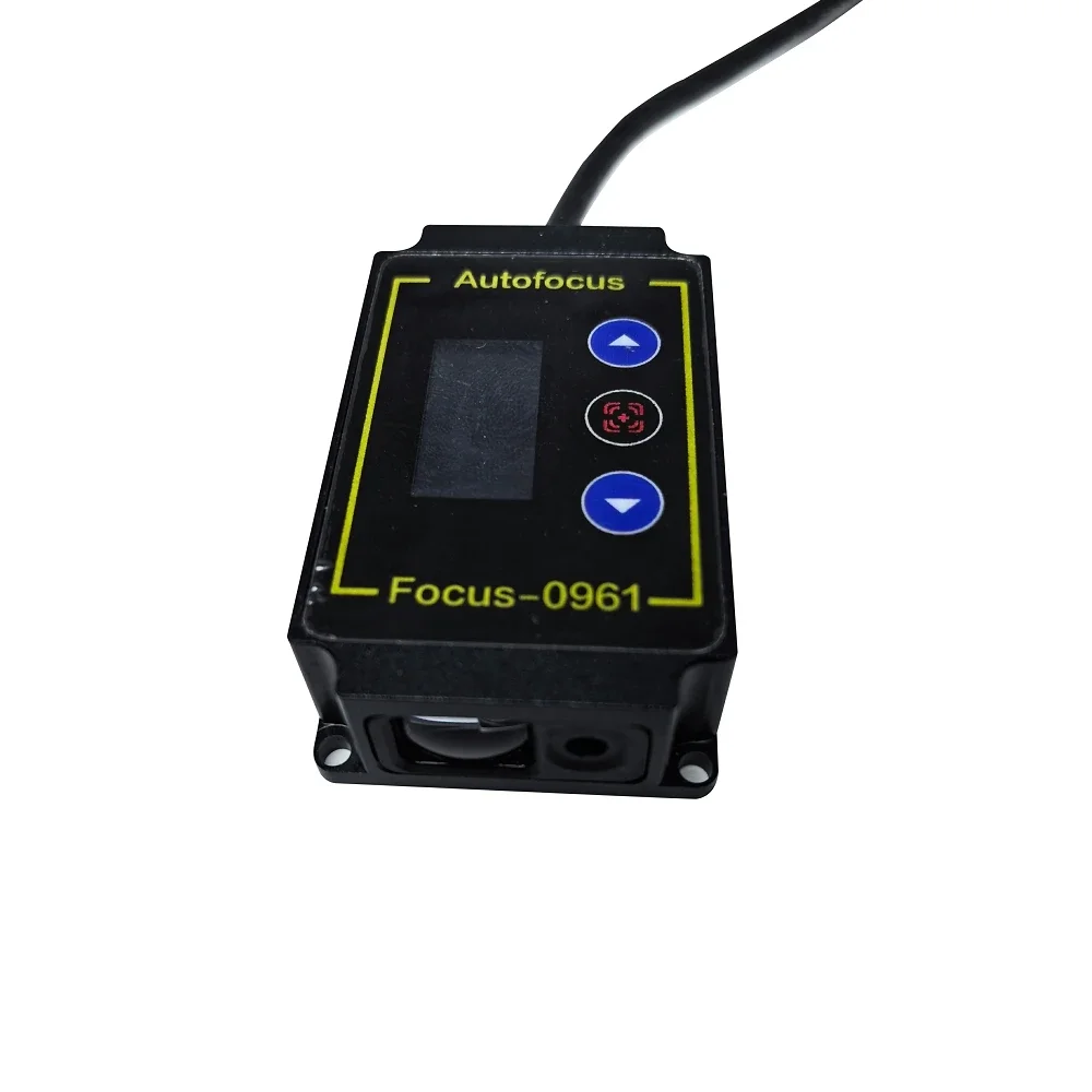 섬유 레이저 광학 UV CO2 마킹 기계용 전문 자동 초점 모듈은 볼스크류를 사용하여 전기 버튼 모터 제어가 필요합니다.