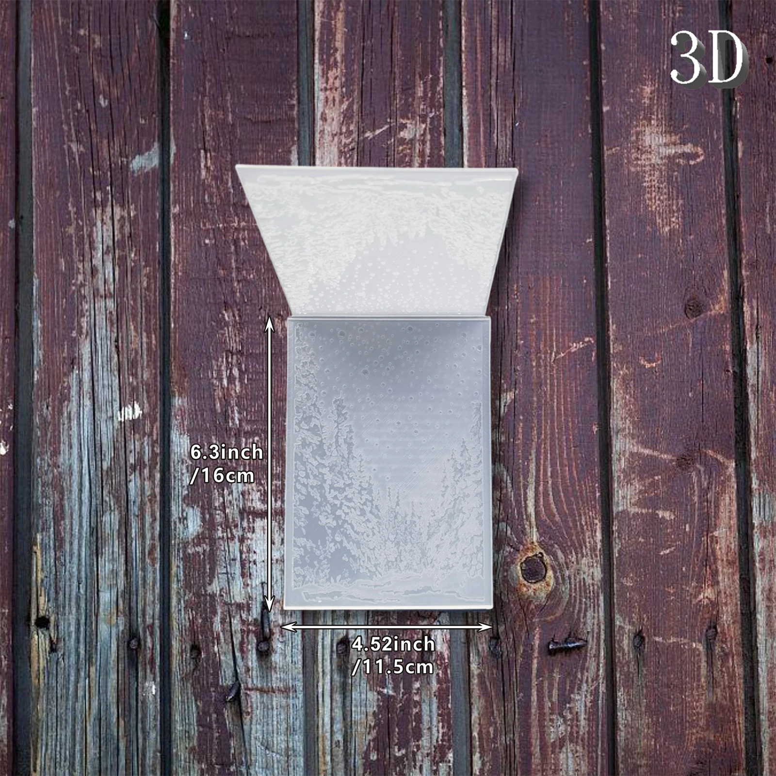 Carpeta con relieve 3D Cedar a - 3D Printing Card reseña y precio