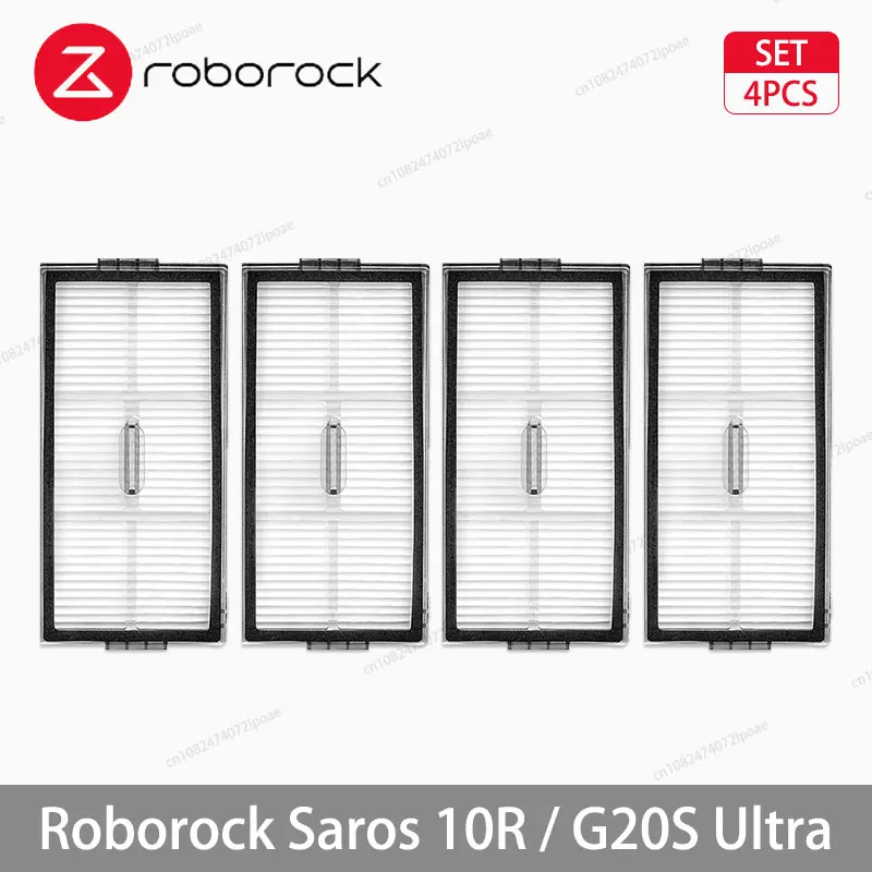 Roborock Saros 10R / G20S Ultra Robotstofzuiger Accessoires Hoofdzijborstel Mop Doek Hepa Filter Stofzak Reserveonderdelen