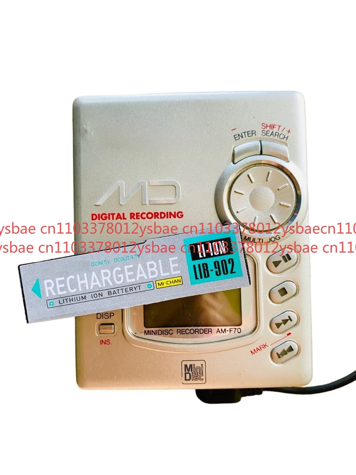 لتقوم بها بنفسك بطارية قابلة للشحن لشارب MD-ST60 AS-ST60BT كينوود DMC-G5 JVC XM-R70 #1