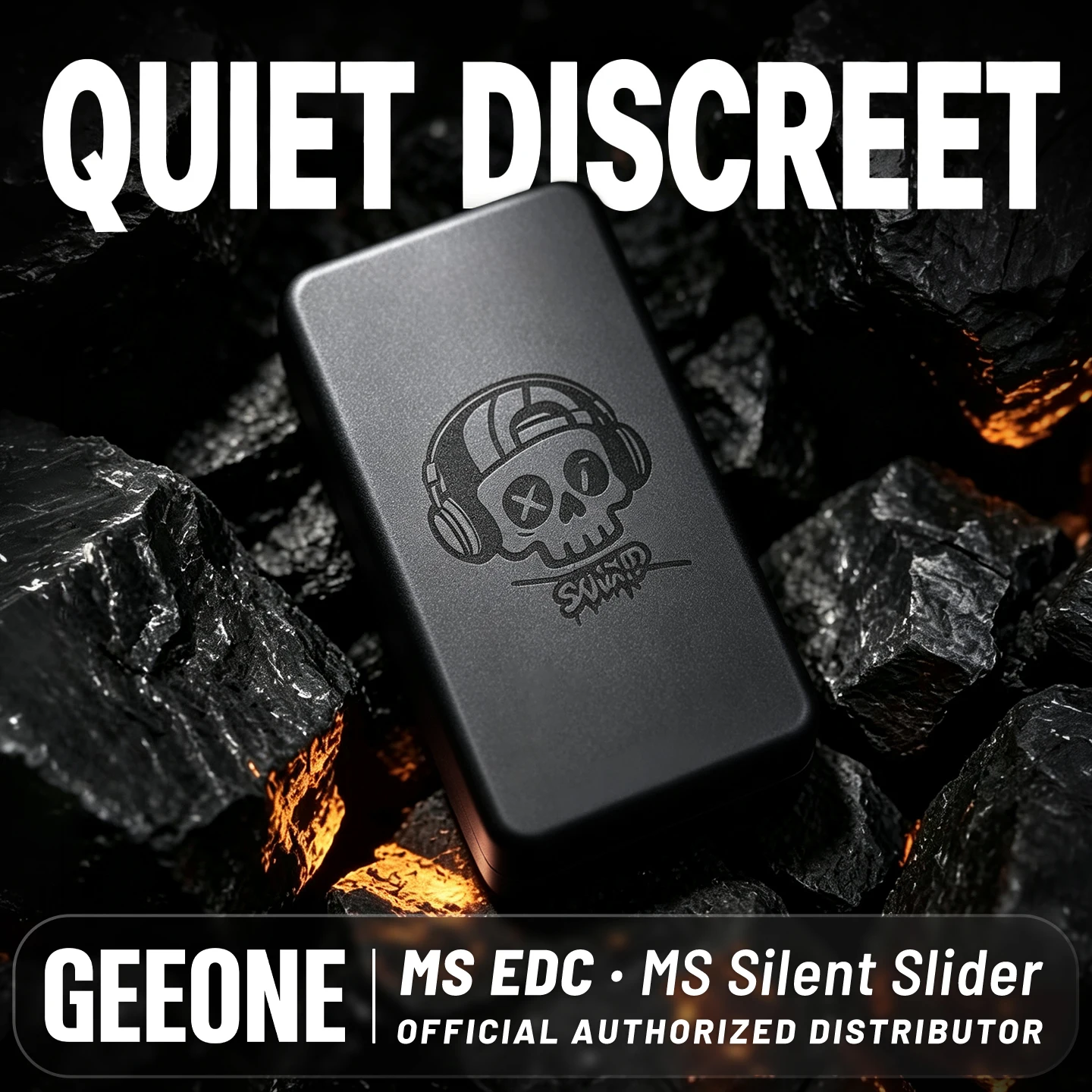 MS EDC MS Silent Slider Adjustable Spring-Assisted Rebound for Silent Office Fidgeting