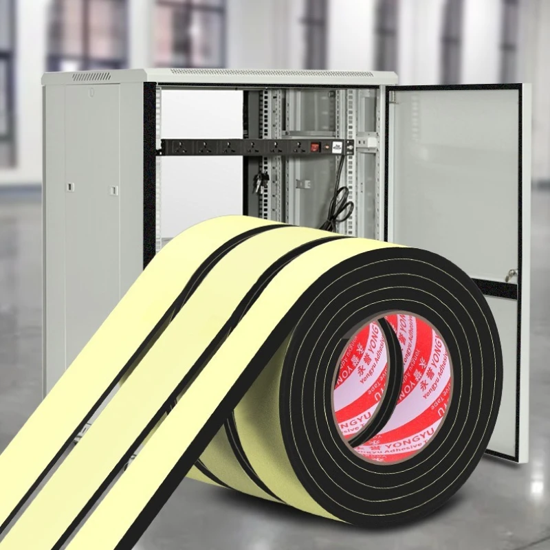 Heavy Duty Self-Adhesive Foam Seal Strip, One-Side Adhesive Foam Tape, Anti-Shock Buffer Weatherproof Seal