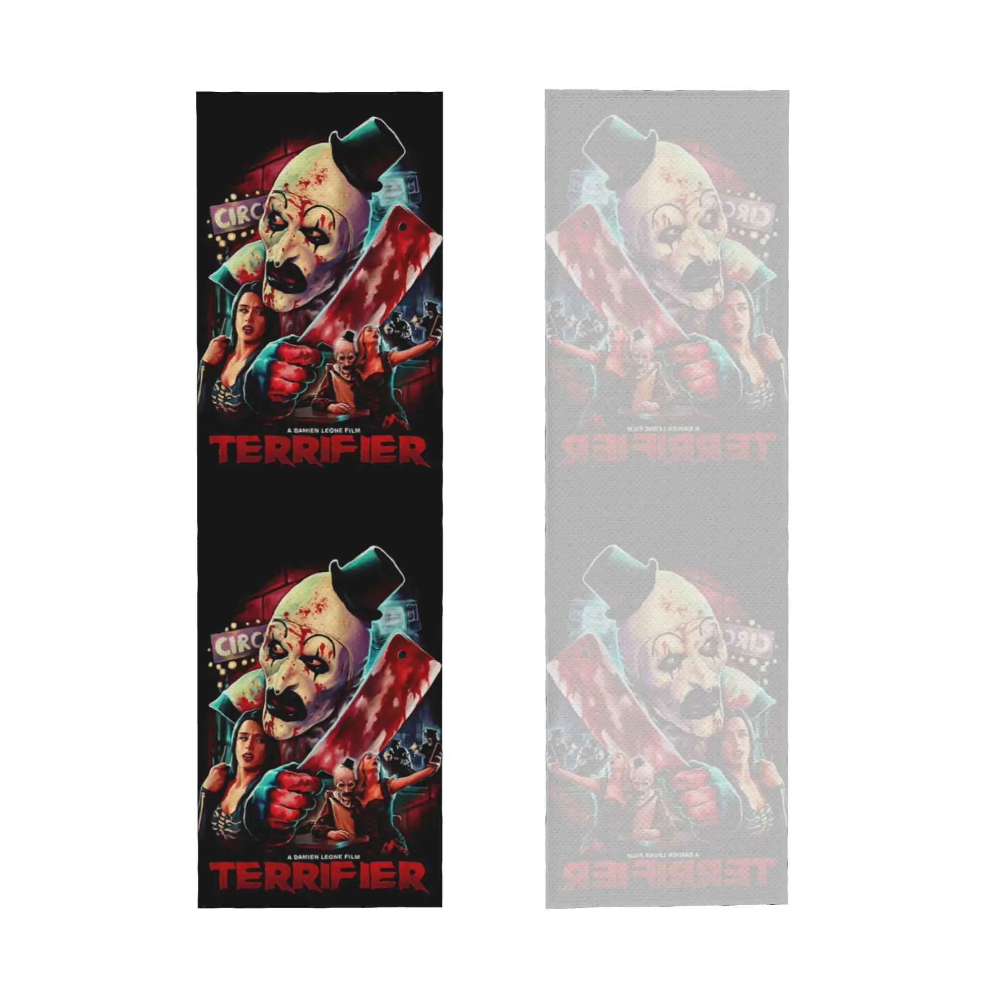 Terrifiers Cold Exercise Towel Quick Dry Face Towel Halloween Horror Movie  Bath Towels