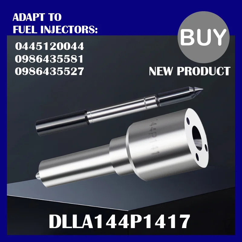 For injector 0445120044 0986435581 0986435527 Common Rail Nozzle DLLA144P1417 For German MAN TGA Truck D2876 YG0333