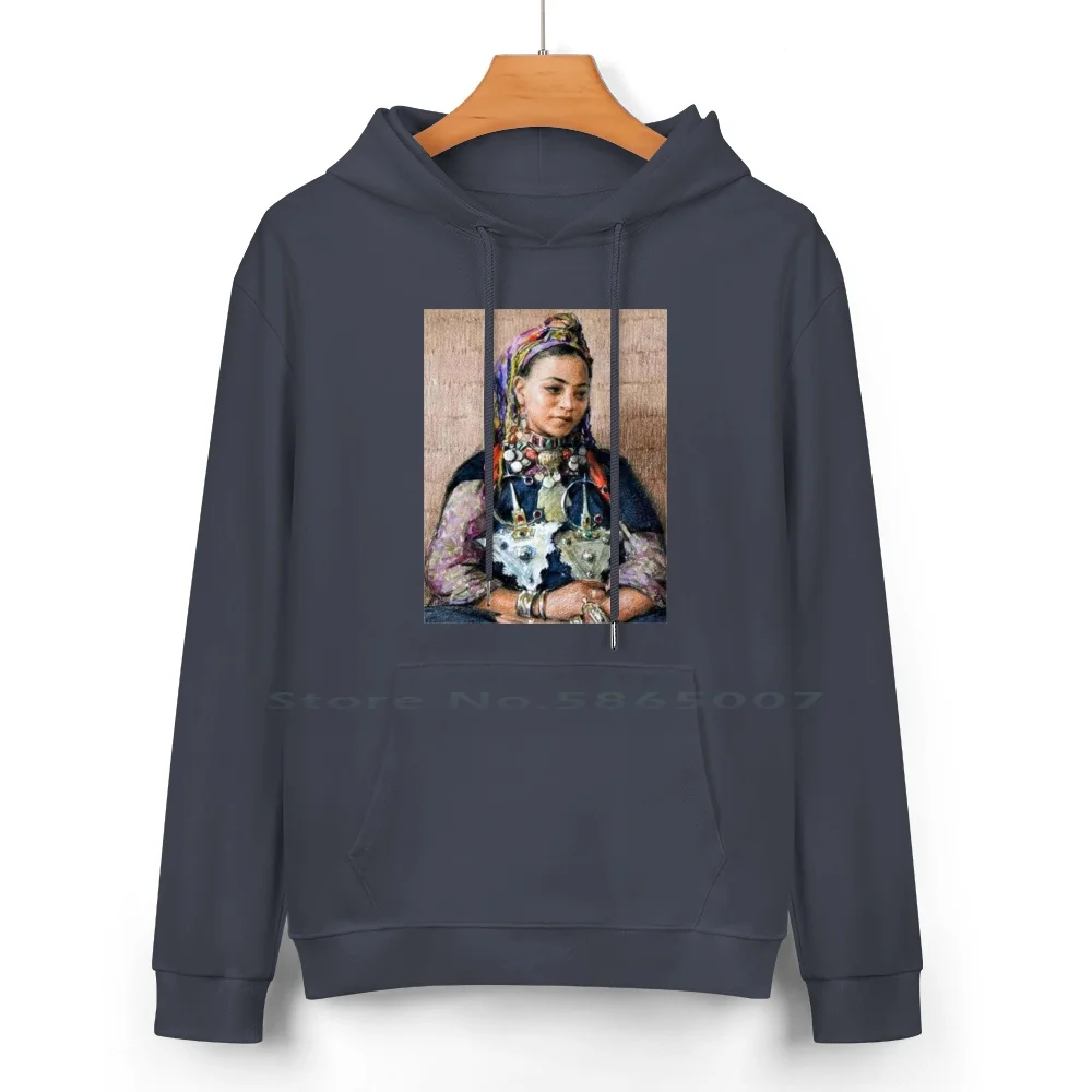 Tamazight Pure Cotton Hoodie Sweater 24 Colors Amazigh Berbers Mocro Africa Historia History Fine Colors Cool Marca Berberes