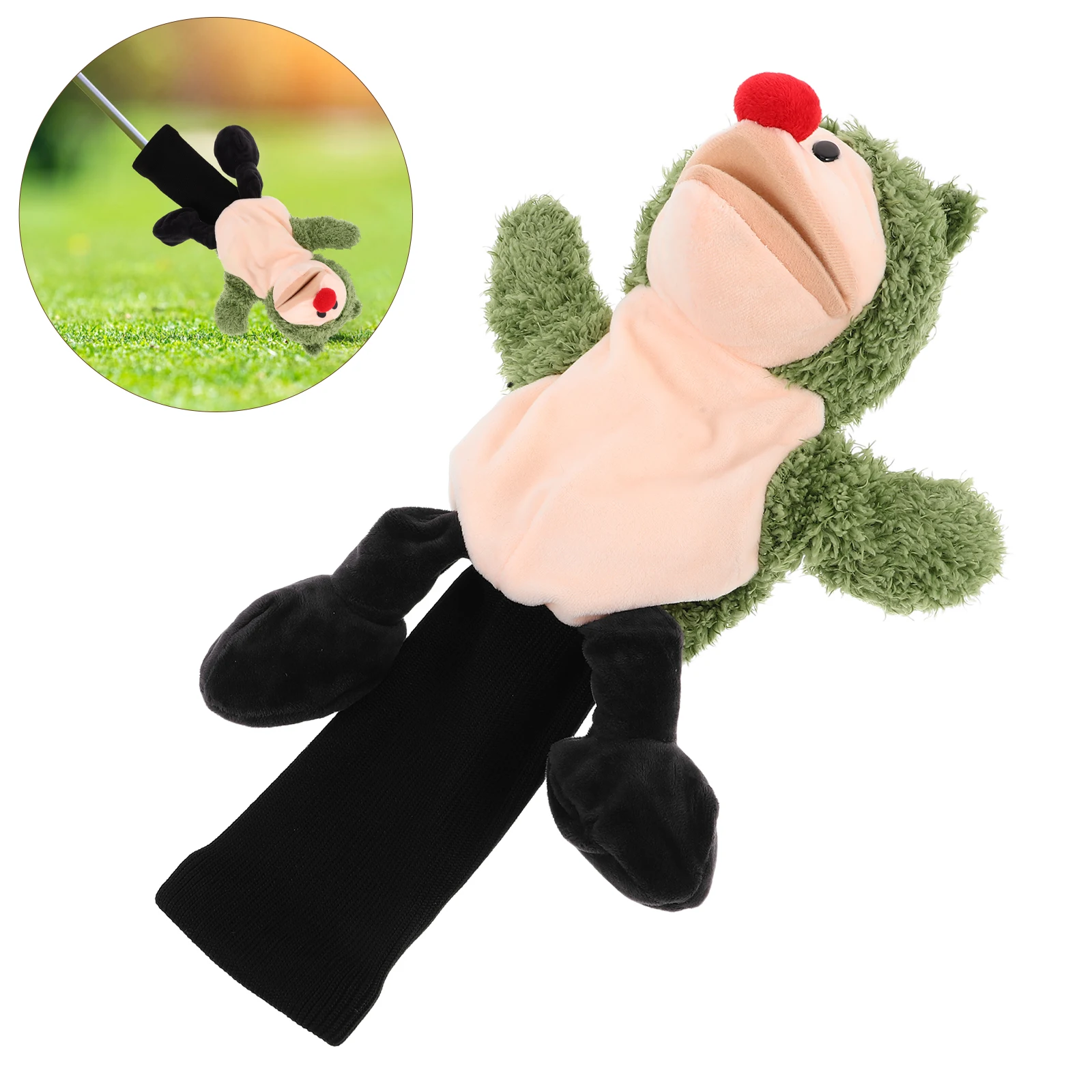 

1pc Adorable Hedgehog Club Head Cover Driver Wood Clubs Putter Iron Protection Soft Durable Easy Clean Universal Fit Golfers Men