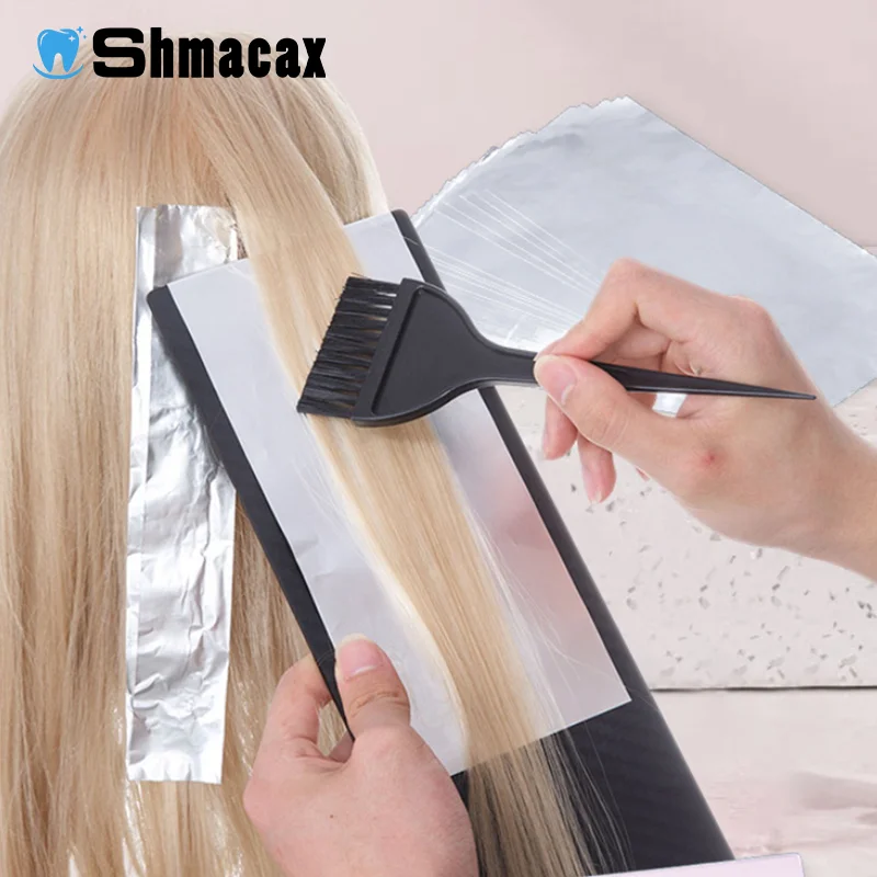 

Professional Hair Coloring Aluminum Foil Tin Aluminum Foil Sheets Hairdressing Perm Foil For Salon Barber Stylist Coloring Tool
