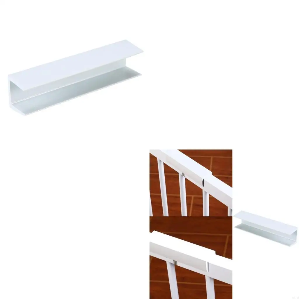 

Fence Reinforcement Grooves Fittings for Pet Stairs Gate Fence Doorways